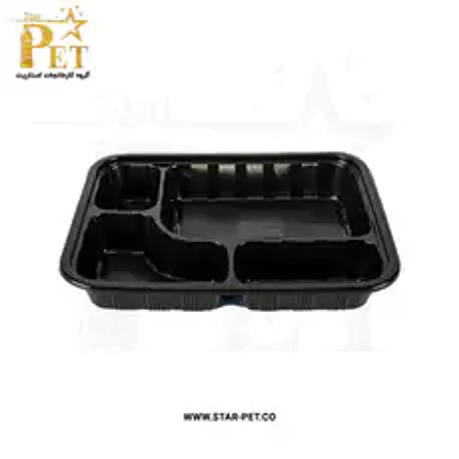 ظرف یکبار مصرف چهار خانه شیدا — تصویر ۲