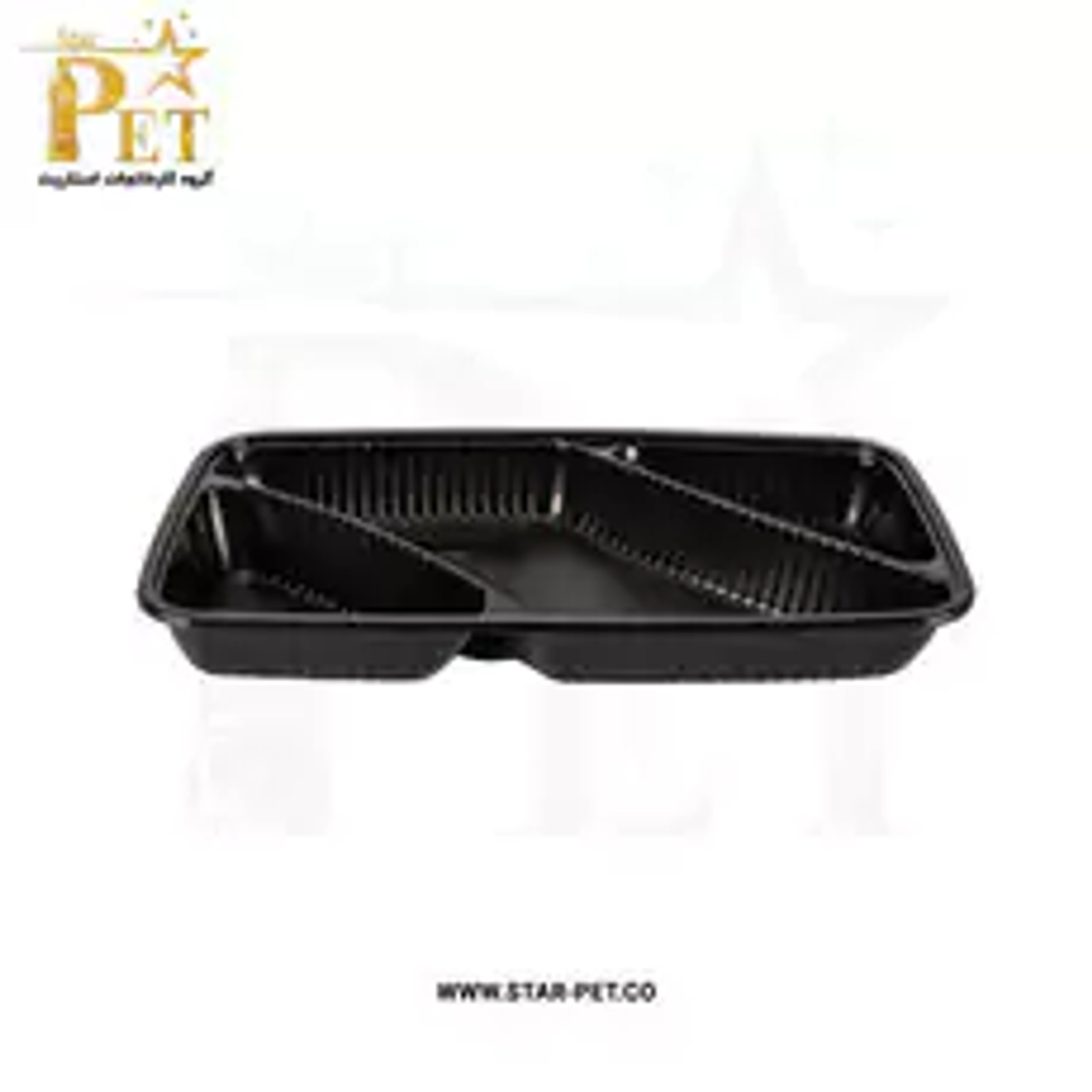 ظرف یکبار مصرف سه خانه زرین — تصویر ۲