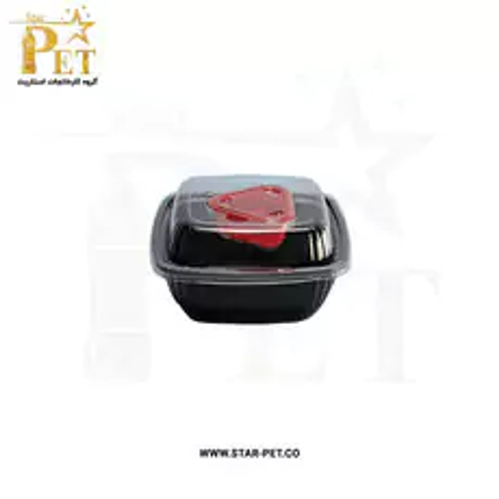 ظرف یکبار مصرف روشا با درب سس کاپ — تصویر ۲