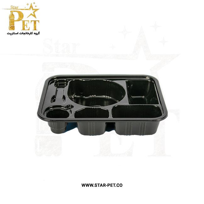 ظرف یکبار مصرف همبرگری گیشا