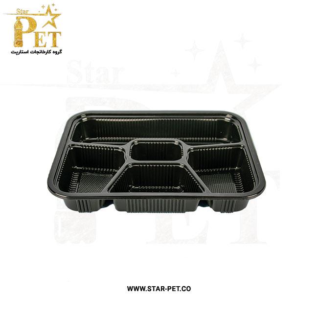 ظرف یکبار مصرف پنج خانه سمیع